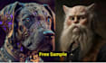 animate, generate ai image character or concept art ai portrait art