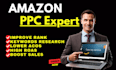 setup, manage and optimize amazon ppc ads expert, amazon ppc campaign expert
