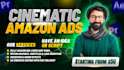 create cinematic amazon product videos with motion graphics