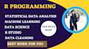 help in r programming, data analysis and visualization