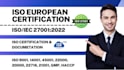 provide iso 9001, 27001 certifications and documentation
