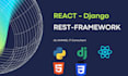be your react and django developer