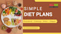 send you a simple customised diet plan