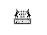 design awesome boxing hare logo