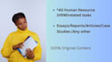 write your human resource management tasks