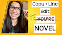 copy edit your fiction novel