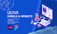 create website ui design, ui ux design,mobile app UI UX design
