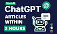 be SEO optimize chatgpt article writer with surfer