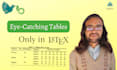 create professional tables for you in latex using overleaf