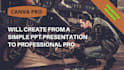 design anything in canva powerpoint PPT presentation to editable template