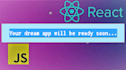 create optimized react web app or website from PSD or figma