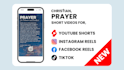make christian prayer short videos for youtube shorts, reels, tiktok