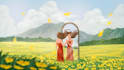 draw amazing background illustrations for your project