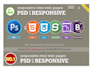 convert figma to HTML, PSD to HTML CSS to responsive