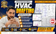 create hvac shop drawings and as built drawings in autocad
