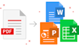 convert PDF to ms word or ms word to PDF format