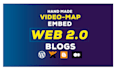 web 2 0 backlinks with embed video and map links