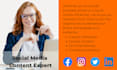 create professional social media post for your business