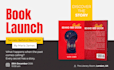 design book promotion banner, book launch, poster