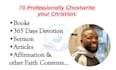 ghostwrite or edit your christian books