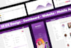 do website, dashboard, sass, mobile app UI UX design