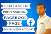 create professional facebook page