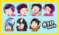 draw emotes and stickers for any digital platform