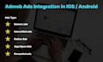 do admob ads integration to your existing app