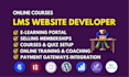 develop and customize elearning lms website with learndash