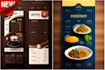 digital or animated food menu card mesigns