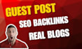 write and publish a guest post on authority websites