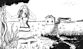 create drawing and illustration only with lineart
