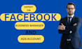 create and fix facebook business manager, ads account