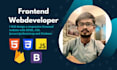 create HTML CSS javascript website
