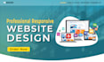 design HTML CSS bootstrap website fully responsive