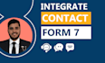 integration contact form, cf7, captcha, php form validation
