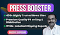 do a full cycle press release campaign to get you 400 plus live news links