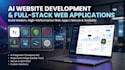 develop ai website, ai saas app, and full stack ai web application