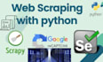 do web scraping, website scraping, data extraction in python