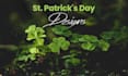 design st patricks day posters and cover designs