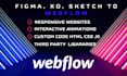 custom design and develop your webflow website