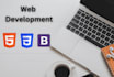 be your front end web developer using HTML, CSS, bootstrap