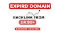 find expired domain research linking from da 90 site