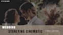 do cinematic wedding video editing