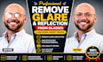 remove glasses glare and reflections from any photo