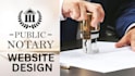 design a modern notary or signing agent website in wordpress