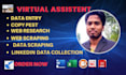 do absolute data entry, copy paste and web research