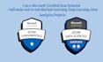 do end to end data science projects using azure, AWS, gcp by python, tableau