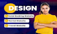 build hotel booking website and rental travel wordpress website