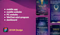 mobile app or mini program UI UX or any other UI UX design